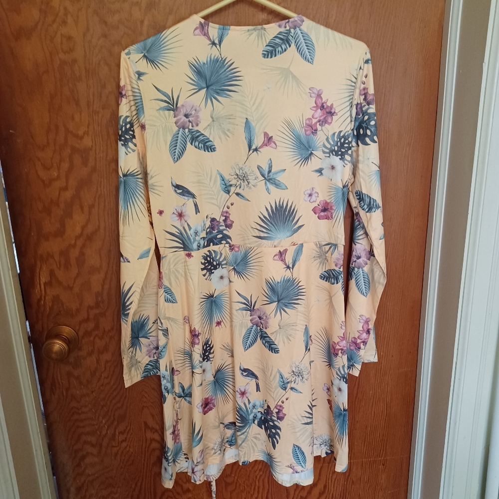 Woman's Yellow Dress